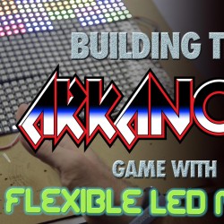 Build an Arkanoid game with Flexible LED Matrix Tutorial