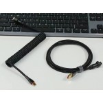 USB C Cable Braided Cable Mechanical Keyboard Cable for Men Women (102154)  USB C Cable Braided Cable Mechanical Keyboard Cable for Men Women | 102154 |  - The interface is all designed with 24K gold plating, the transmission is faster and more stable. US