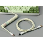 USB C Cable Braided Cable Mechanical Keyboard Cable for Men Women (102154)  USB C Cable Braided Cable Mechanical Keyboard Cable for Men Women | 102154 |  - The interface is all designed with 24K gold plating, the transmission is faster and more stable. US