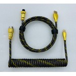 USB C Cable Braided Cable Mechanical Keyboard Cable for Men Women (102154)  USB C Cable Braided Cable Mechanical Keyboard Cable for Men Women | 102154 |  - The interface is all designed with 24K gold plating, the transmission is faster and more stable. US