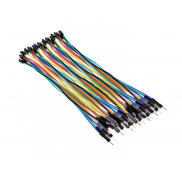 50pcs Silicone Jumper Wire (26AWG, High Temperature Resistant) | 102062