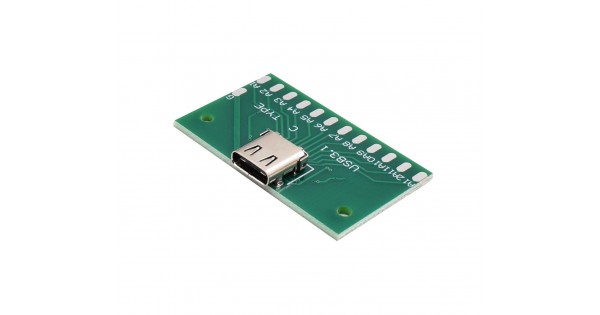 TYPE-C 24Pin Female Testing Points Breakout Board | 102078 | Adapter ...