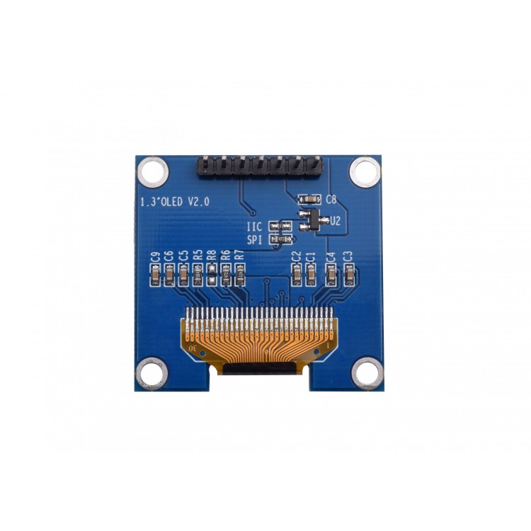 1.3 inch OLED Display (SH1106, SPI/I2C, 128x64) | 102104 | Other by www ...