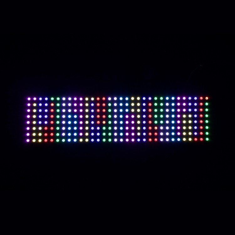 Evolve marked Skænk Flexible RGB LED Matrix 8x32 (WS2812B) | 101801 | Other by  www.smart-prototyping.com