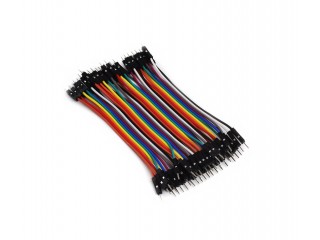 Breadboard Cables (40x 100mm, male to male, 2.54mm)