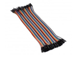 Breadboard Cables (40x 200mm, female to female, 2.54mm)