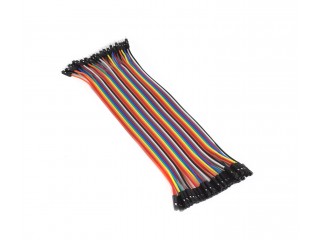 Breadboard Cables (40x 200mm, male to female, 2.54mm)