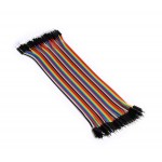 Breadboard Cables (40x 200mm, male to male, 2.54mm) | 101828 | Accessories by www.smart-prototyping.com