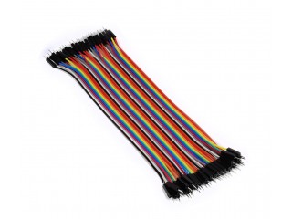 Breadboard Cables (40x 200mm, male to male, 2.54mm)