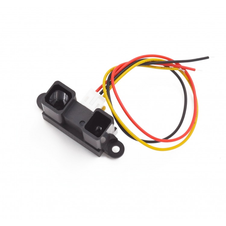 IR Distance Sensor GP2Y0A02YK0F (Sharp, Analog, 20-150cm) | 101811 ...