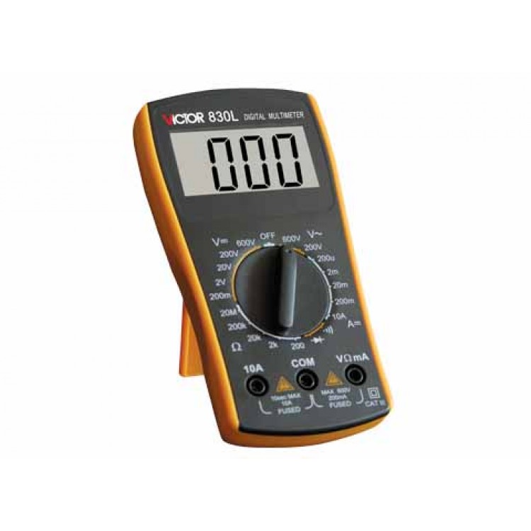 l 750 meter multimeter victor vc830l u i r l 750 meter multimeter victor vc830l u i r