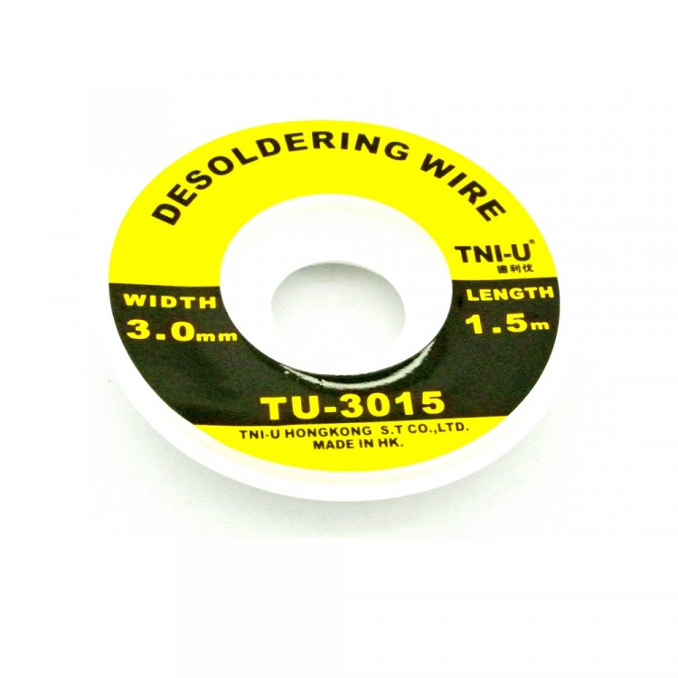 Solder Wick (1.5m x 3.0mm) Smart Prototyping