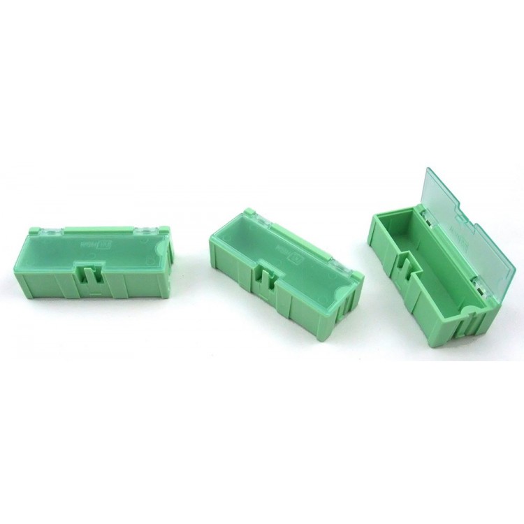 Small Modular Snap Boxes - SMD component storage - 3 pack