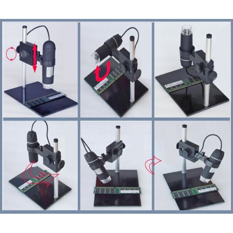 Digital Microscope USB Zoom x500/x1000/x1600 - Volta Technology