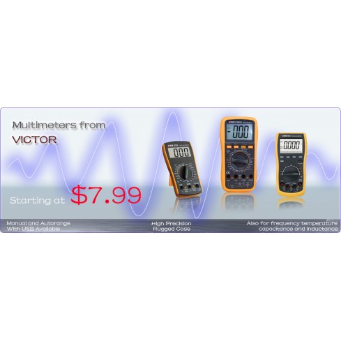 High Quality Multimeters from Viktor