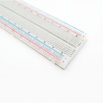 Crystal big Breadboard 830 holes 16.5x5.4cm | 100753 | Accessories by www.smart-prototyping.com