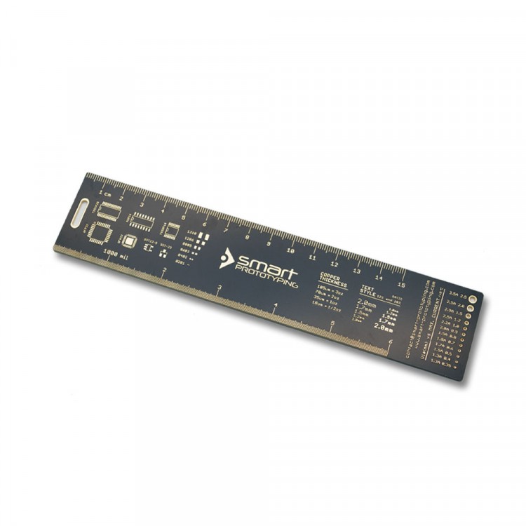 PCB Ruler, 6 Inch - ProtoSupplies