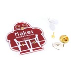 DIY Makezine Badge Solder Practice Kit (5pcs) | SP-80005 | Accessories by www.smart-prototyping.com