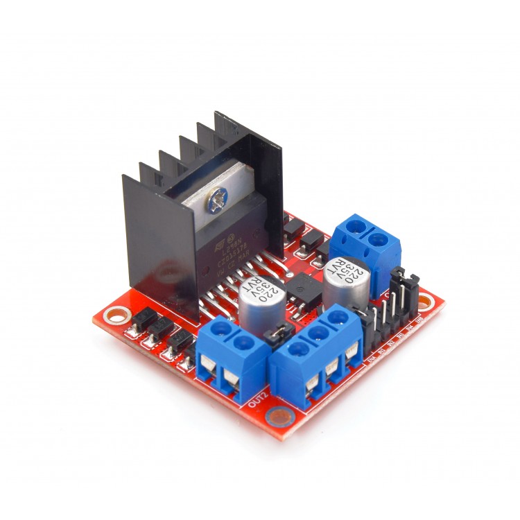 L298N Dual H-Bridge Stepper Motor Driver Board For 