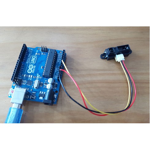 Sharp Distance Measuring Sensor GP2Y0A41SK0F Tutorial