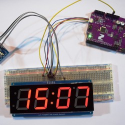 A DIY Clock with All I2C Compatible Components