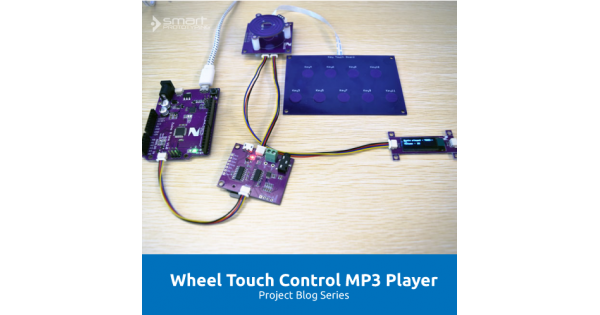 Control MP3 Player with Wheel Touch Sensor