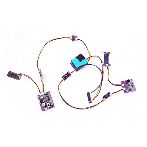 Easily Build An Indoor Environment Sensor Device with Zio Modules