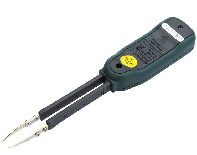 MS8910 Smart SMD RC Resistance Capacitance Diode Meter Tester Tweezers Auto Scan